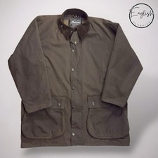 Barbour Classic Northumbria Wax Jacket Men’s Size 46 Olive