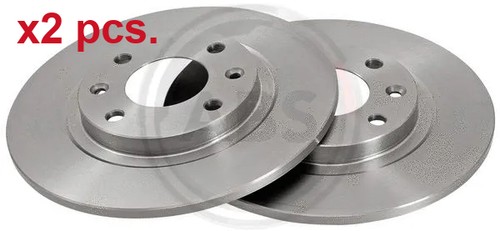 Pcs front brake disc - front, rotos