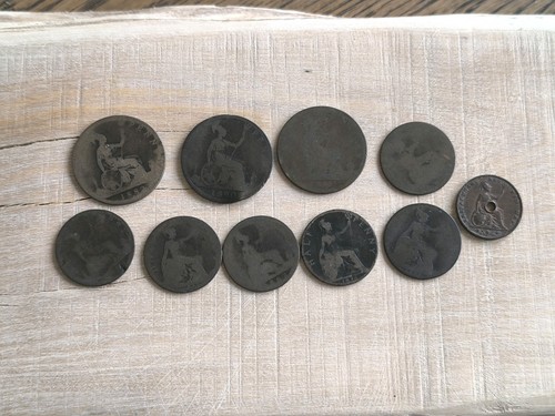 Victorian coin lot - victorian,