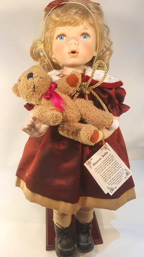 Porcelain doll angelica - porcelain, "angelica"