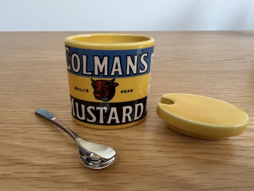 Colman ceramic mustard - colman's, pot
