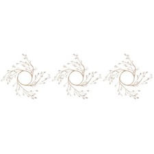  3 PCS Indoor Wreath Holiday Wreaths Decorating Supplies Festival