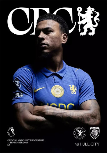 Official programme chelsea - programme, v
