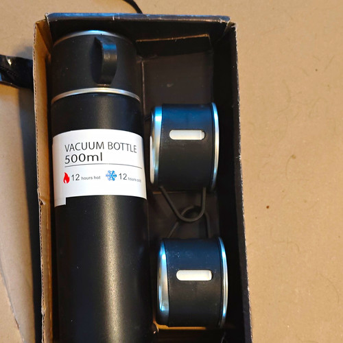 500ml metal vacuum - 500ml, flask