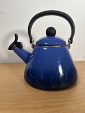 Le Creuset Kone Stove Top Kettle 1.6 Litre with Whistle Blue