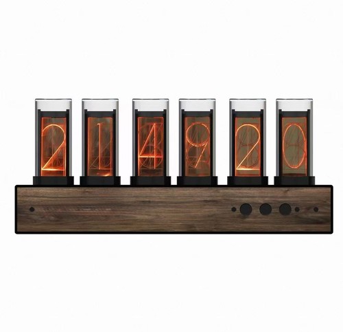 Ips nixie clock vintage retro - nixie,