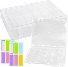 4 Pack A4 Storage Box, Plastic