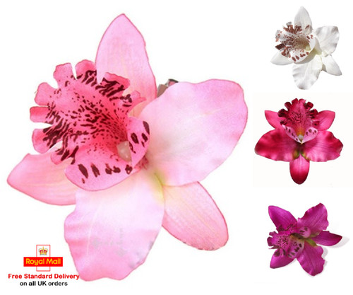Orchid flower hair - orchid, slide