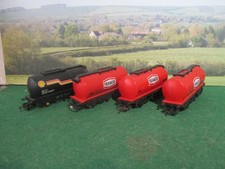 4x Hornby TTA Tankers Texaco &