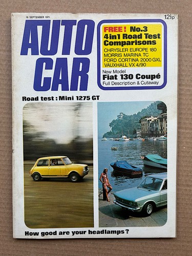 Mini 1275 fiat 130 - mini,