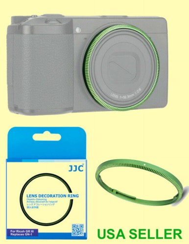 Green jjc lens decoration - lens,
