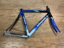 Litespeed Hyperion Aluminum/Carbon/Ti Road Bike Frameset Blue 54cm 2002
