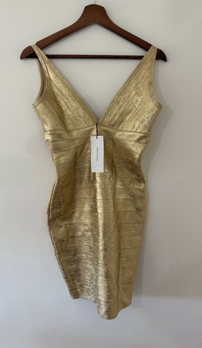 Karen millen gold metallic - karen,