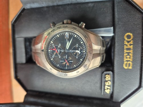 Seiko alarm titanium quartz - seiko,