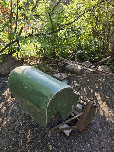 Vintage atco lawn mower - lawn, mower/roller