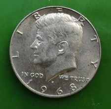 1968 USA Kennedy Half Dollar