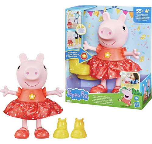 Peppa pig muddy puddles party - pig,