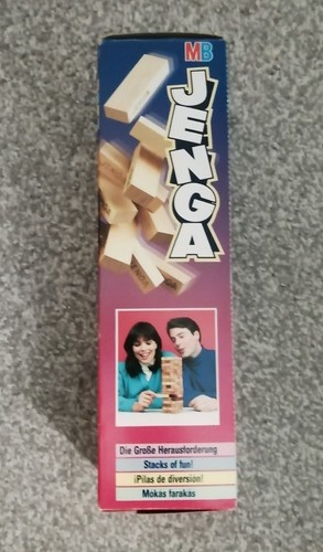 Vintage jenga 1991 games - jenga,