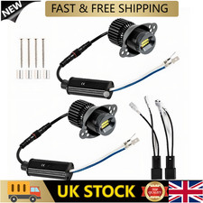 2x LED Angel Eyes Halo Ring