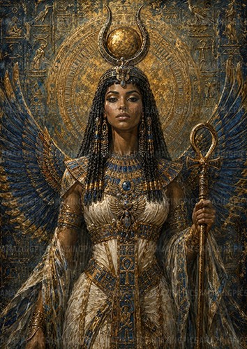 Isis egyptian goddess - egyptian,
