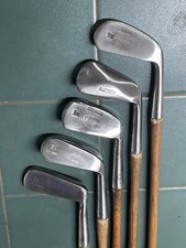 Hickory Golf Clubs 5x Charles