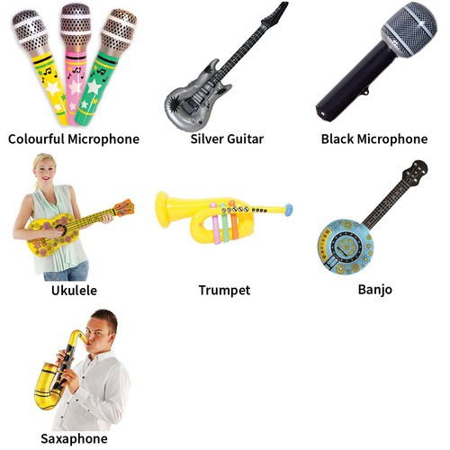 Inflatable musical instruments - inflatable,