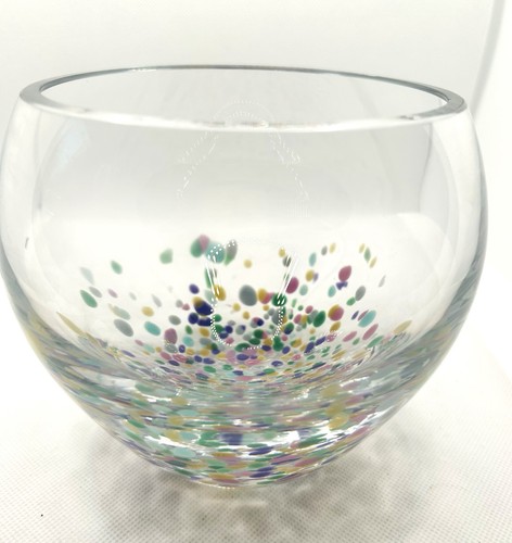 Handblown clear art - art, fish