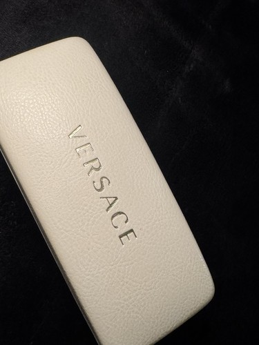 Versace white leather - white,