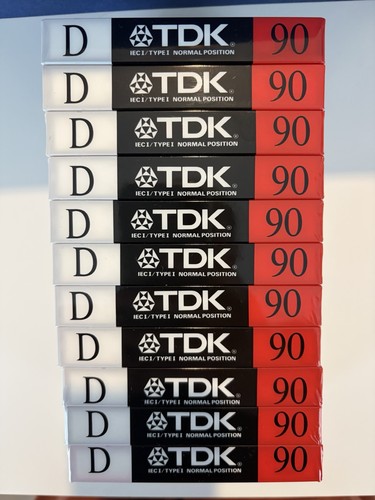 Tdk d90 blank audio - tdk,