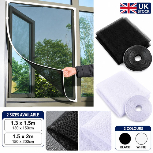 Magnetic window insect screen - window,