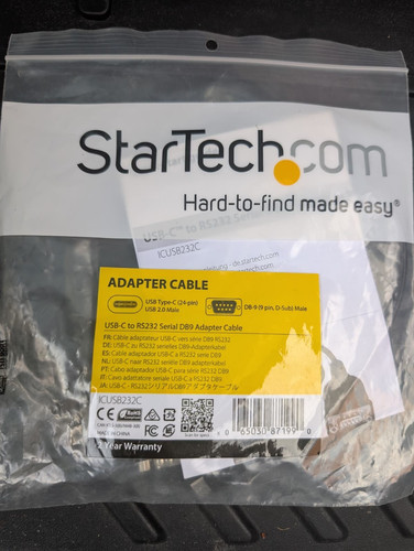 Startech usb serial - c,