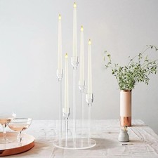 Acrylic Taper Candle Holders