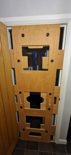 Door templating jig for - jig,
