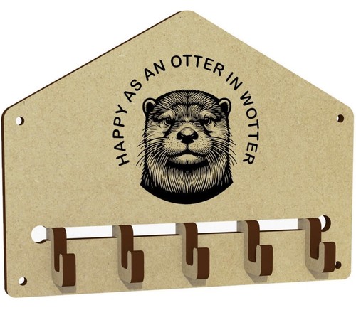 Funny otter wall mounted - wall,