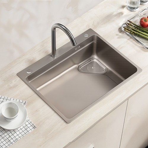 Stainless steel sink single - stainless,