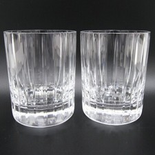 Baccarat Harmonie Tumbler Rock Glass  2set 3.5in