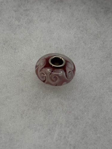 Trollbeads ooak unique pink - trollbeads,