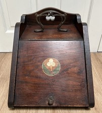 Vintage Firebox Coal Scuttle