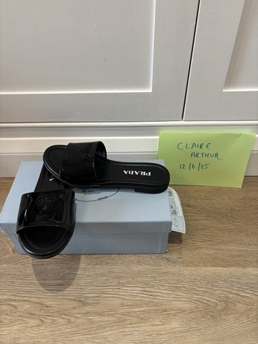 Prada women black patent - prada,