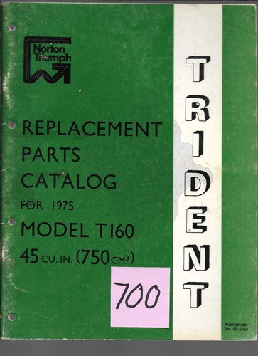 Triumph 1975 trident - trident, 3