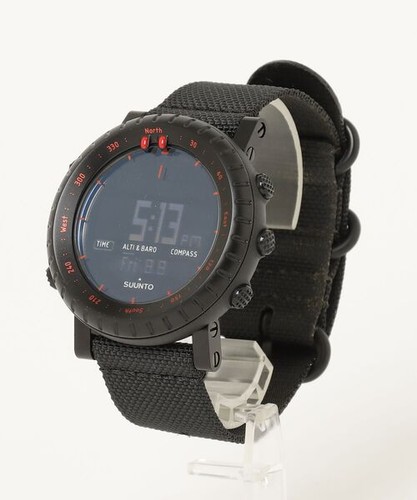 Suunto core black red - black,