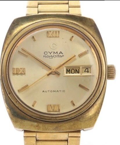 Rare vintage cyma navystar - rare,