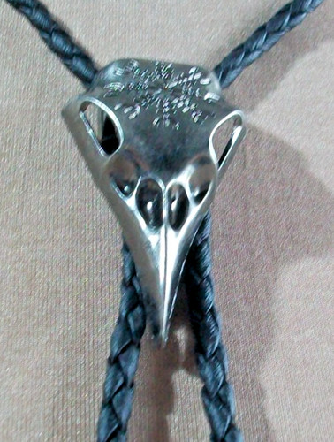 Western bolo tie silver - 99#,