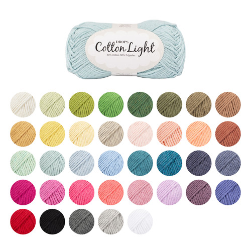 Drops cotton light knitting - drops,