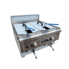 Infernus Countertop Twin Tank 2 x 14 Litre Gas Fryer