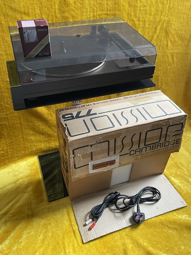 Mission 775 turntable - turntable, with