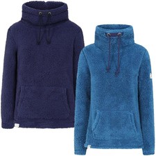 Lazy Jacks Womens LJ30 Roll Neck Snug Sweatshirt Twilight Khaki Size UK8 To UK20