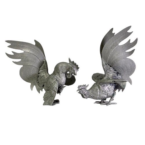 Vintage fighting rooster - vintage,