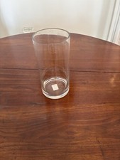 Clear Glass Cylinder Vase