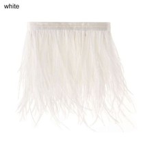 Dress 1 Meter Long Plumes